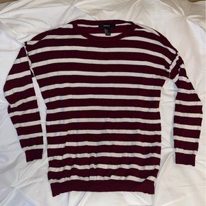 Forever 21 Striped Sweater, Size M